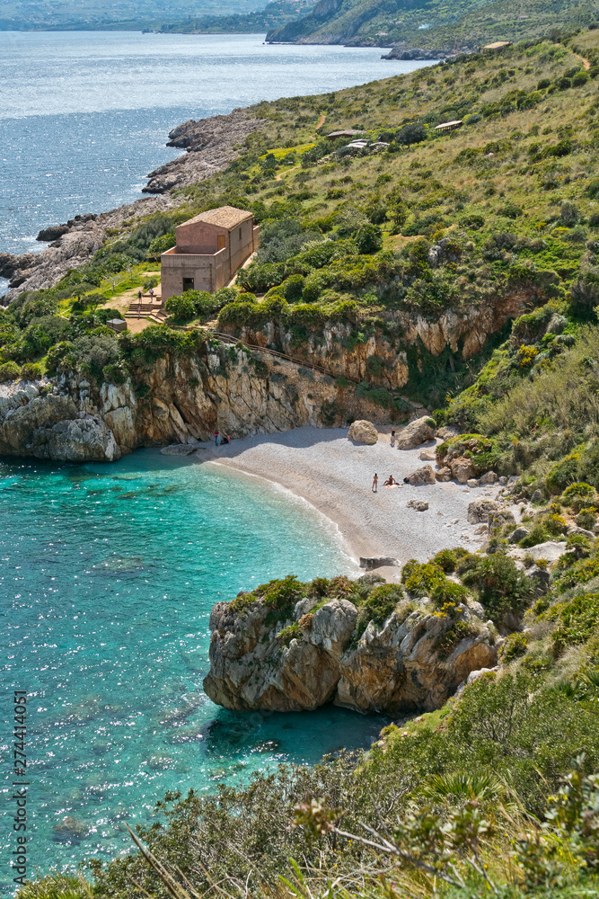 cala-tonnarella-dell-uzzo-in-the-oasi-dello-zingaro-natural-reserve