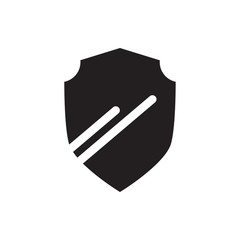Wall Mural - shield vector icon