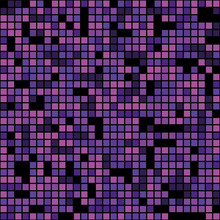 Seamless Purple Stained Glass Flat Pixel Background