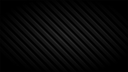 Wall Mural - Abstract texture background. Black diagonal lines. Dark vector background. 