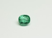 Emerald Facet Cut Gemstone