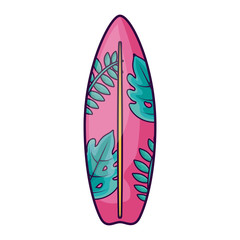 surfboard equipment sport isolated icon