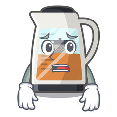 Sticker - Afraid tea maker is served in cartoon bottle