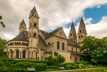 Wall Mural - The Basilica of St. Castor in Koblenz