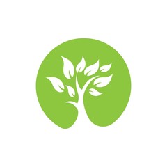 Tree logo template