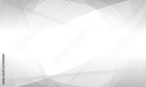 design white light & grey geometric background halftone style Poster Mural XXL