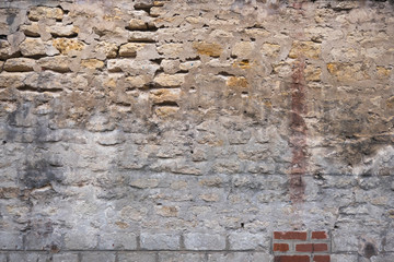 Canvas Print - brick wall texture for background