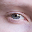 © Im Gibberish - Blue-Yellow eye close-up