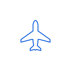 Modern Airplane Traveling Cargo Freight Icon Logo for all business company with high end look