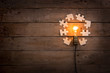 © Sensay - Idea and teamwork business concept, vintage incandescent light bulb and jigsaw on the wooden background