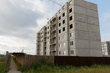 Wall Mural - Construction of a house