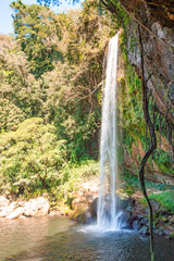 Sticker - Panoramic view of the MisolHa waterfall in Chiapas, Mexico	