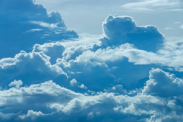 Beautiful cloud on the sky background.