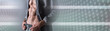 © thodonal - Muscular young man; panoramic banner