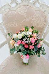 Wall Mural - wedding bridal bouquet