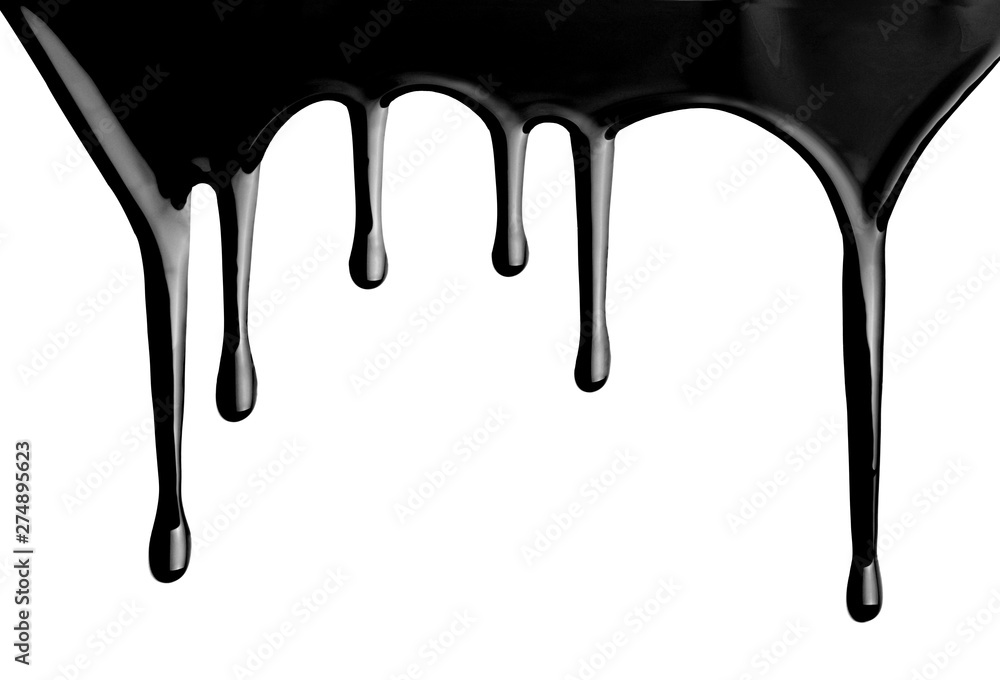 paint liquid leak drop fluid - obrazy, fototapety, plakaty 