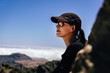 © marcinjozwiak - Active holidays, young woman on Gran Canaria mountain trails. Spain, Europe.