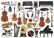 © Vector Tradition - Music instruments, musical notes and equipment