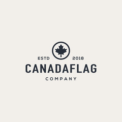 maple leaf logo design concept. universal maple leaf logo.