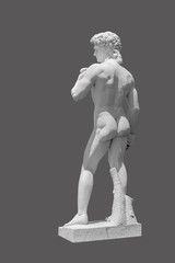 Black background, David sculpture, Michelangelo 1501—1504