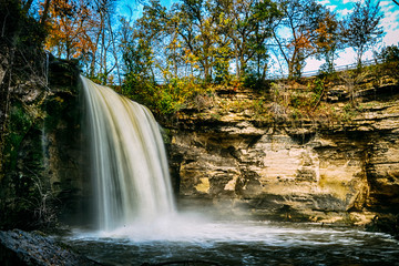 A little waterfall in MN national forest