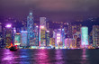 © badahos - Hong Kong skyline at night