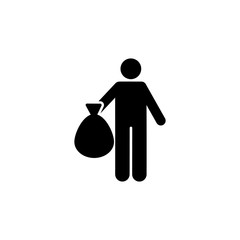 Sticker - Volunteer, help, people, cooperation icon. Element of volunteer pictogram icon