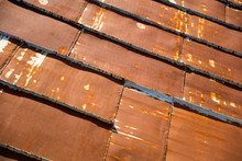 Roof Rusty Corrugated Iron Metal Texture