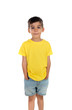 © Gelpi - Happy dark child with yellow t-shirt