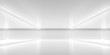 © Chanchai - Futuristic empty space corridor with glow light and reflection. Abstract background sci-fi or science concept. 3D Render.