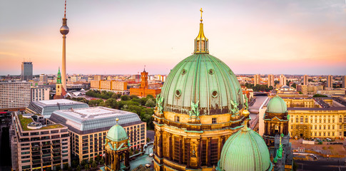 Wall Mural - Berliner dom after sunset, Berlin