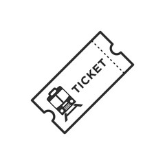 Poster - Ticket icon template black color editable. Ticket style vector sign isolated on white background. Simple logo vector illustration for graphic and web design.