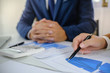 © Charlie's - Business People Meeting Design Ideas professional investor working new start up project. Concept. business planning in office