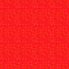 Wall Mural - geometrical circle pattern background - abstract red vector graphic design from dots