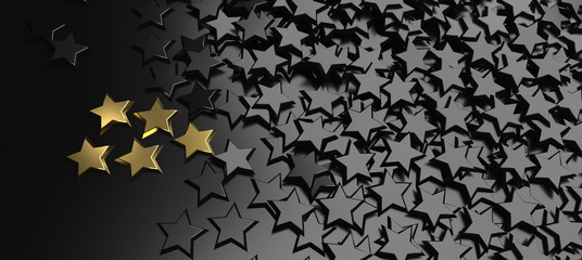 Wall Mural - 5 stars rating