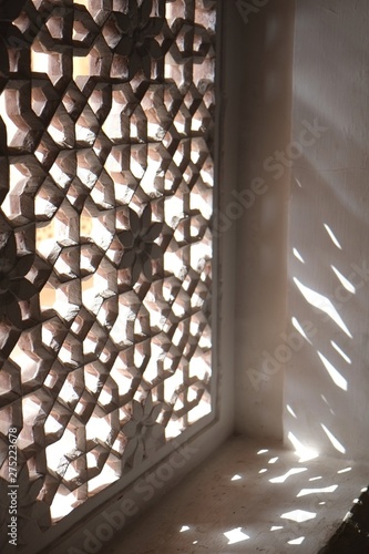 インドのラジャスタン州ジョドプルのお城の窓 Stock Photo Adobe Stock