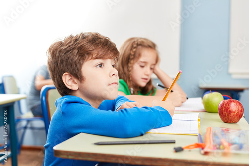 Fotografía Attentive student at the dictation