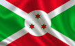 An image of the flag of Burundi. Series 