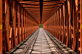 Fototapeta Perspektywa 3d - Iron Bridge