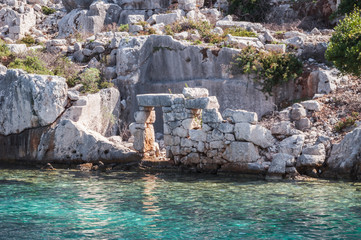 Sailing in Mediterranean