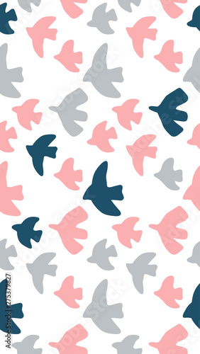 北欧風のシームレスパターン