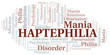 Haptephilia word cloud. Type of Philia.