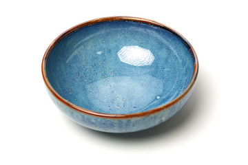 Poster - bowl of china on white background