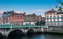 Republic Of Ireland, Dublin, Quays Of The Liffey River