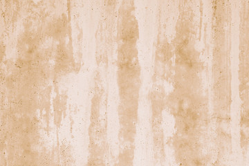 Wall Mural - Light brown concrete wall in white stucco. Abstract watercolor pattern. Grunge background in watercolor style. Texture, creative drawing. Beige artistic element. Copy space.