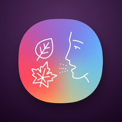 Sticker - Fall allergy app icon