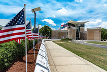Field Of Honor At The Airborne And Special Operations Museum In Fayetteville, NC