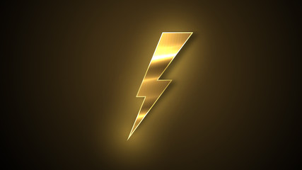 Wall Mural - lightning dark background