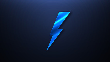 Wall Mural - lightning with shadow