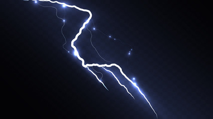 Wall Mural - nature energy force with shine sparks